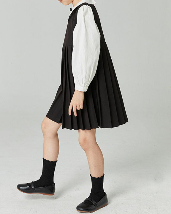 楽天市場】ワンピース 制服 卒業式 子供 女の子 ブラック シンプル 