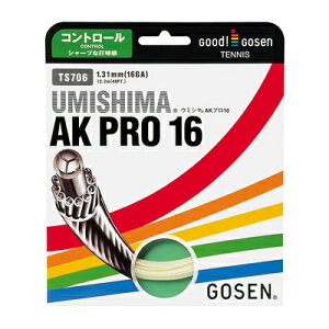 AK プロ 16 ( AK Pro 16 )【 ゴーセン / Gosen 】【 ラケット 購入者用 ガット 】