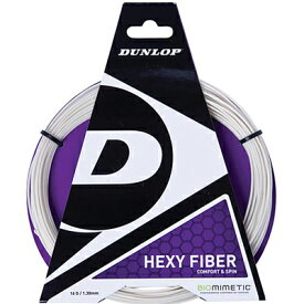 バイオミメティック ヘキシファイバー ( BIOMIMETIC HEXY FIBER )【ダンロップ/Dunlop】【 ラケット 購入者用 ガット 】