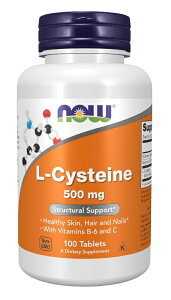 iEt[Y LVXeC 500mg 100^ubg - NOW Foods L-Cysteine 500mg 100 tabs