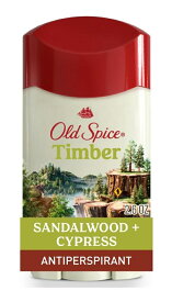 オールドスパイス ドライフィール 制汗デオドラント、ティンバー（サンダルウッド＋サイプレス）の香り、2.6oz (73g)