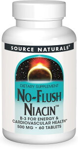 �m�[�t���b�V�� �i�C�A�V�� 500 mg�A60�^�u���b�g�@�|�@No-Flush Niacin