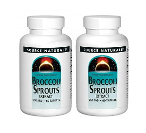 2�Z�b�g �u���b�R���[�X�v���E�g�G�L�X�i�X���t�H���t�@��) 250mg 60�^�u���b�g - 2 bottles Broccoli Sprouts Extract 250mg 60 tabs -�@�C�O�ʔ�