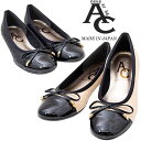 neue ar he' AC 1248 レディース パンプス 日本製 リボン キルティング調 つま先エナメル加工 3E ローヒール かわいい 履きやすい ゆったり ふかふかインソール 痛くない 歩きやすい 疲れにくい シューズ made in japan クロ ベージュ /DS/MR