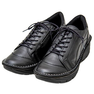 mint drop ミントドロップ 5655 レディース シューズ レースアップシューズ ファスナー 軽量 ボリュームある底 スタイルアップ 軽い 歩きやすい 疲れにくい 脱ぎ履き楽 足長効果 ひも靴 婦人靴