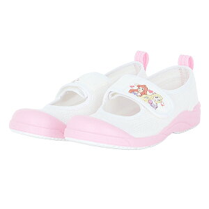 MOONSTAR ムーンスター DN LSバレーPR Disney ディズニー プリンセス シンデレラ 美女と野獣 リトルマーメイド 塔の上のラプンツェル キッズ 上履き 女の子 マジックテープ 抗菌防臭 シンデレラ ベ