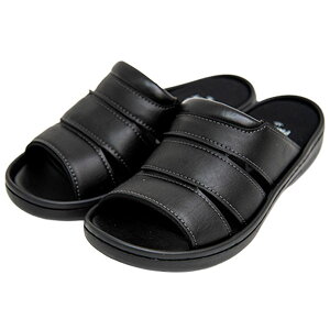 Pansy メンズパンジー 6050 サンダル スリッパ オフィス 室内 外履き おでかけ リラックス プレゼント MEN'S PANSY 紳士 ブラック ブラウン /ST