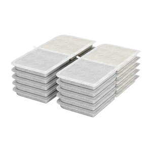 レビューで12%OFFクーポン★新作 【自社製品専用】交換用フィルター10枚set ペット自動給水器 猫 犬 小型犬 小型猫 中型犬 ペット用品 ヤシ殻活性炭 お手入れやすい イオン交換樹脂 軟水 ネコ