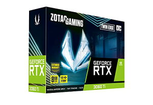 ZOTAC GAMING GeForce RTX 3060 Ti Twin Edge OC LHR OtBbNX{[h ZT-A30610H-10MLHR VD7776