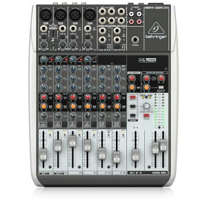 Behringer(ベリンガー) Behringer アナログミキサー 12チャンネル 1ノブコンプ/USBオーディオインターフェース搭載 XENYX Q1204USB ブラック