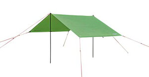 キャプテンスタッグ(CAPTAIN STAG) タープ レクタタープ 290×180cm タープのみ UVカット 2000mm防水 1~2人用 バッグ付き トレッカー UA-1082 / UA-1084