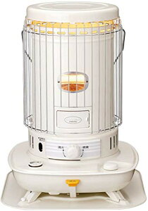 CORONA(コロナ) 石油ストーブ 日本生産 対流型 (木造17畳 / コンクリート23畳まで) 遠赤外線 電源不要 防災対策 キャンプ タンク容量7L 耐震自動消火装置付 ホワイト SL-66D2