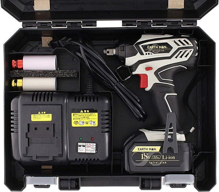 楽天市場】高儀 電動 インパクトレンチ IW-180LiB 18V 充電式 TAKAGI 