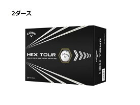 【2ダース】キャロウェイ HEX TOUR 22　ヘックスツアー ゴルフボール 24球 24個 3ピース構造 スピン 飛び ソフト 3ピース ボール 3ピースボール ディスタンス 強弾道 アイオノマーカバー Callaway