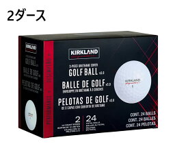 カークランド ゴルフボール Performance+ V3 2ダース(24球)ソフトウレタンカバー