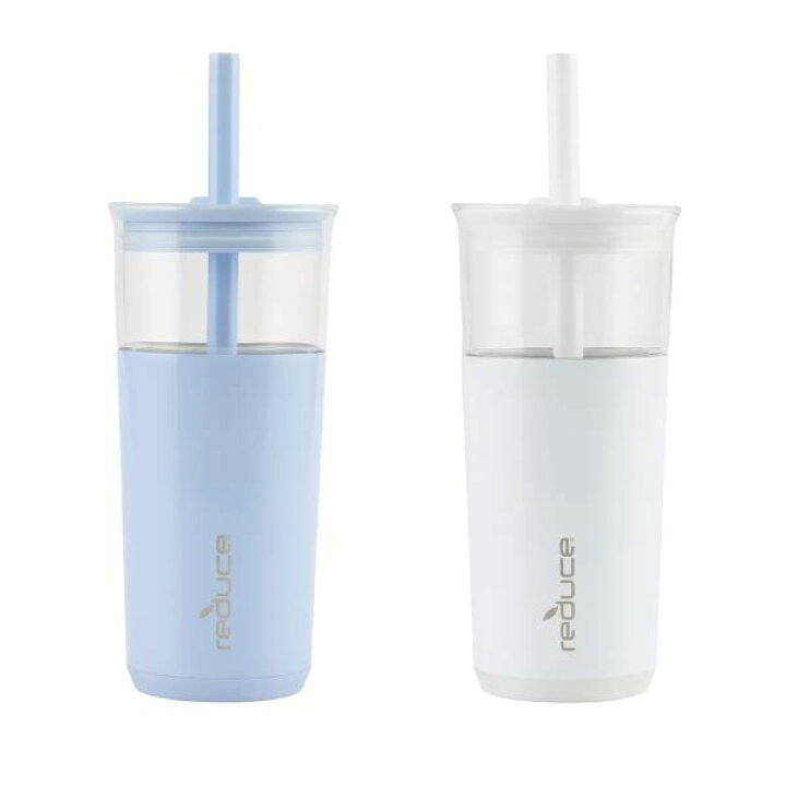 楽天市場】リデュース アスペン ガラスタンブラー 592ml×2本 蓋付き 