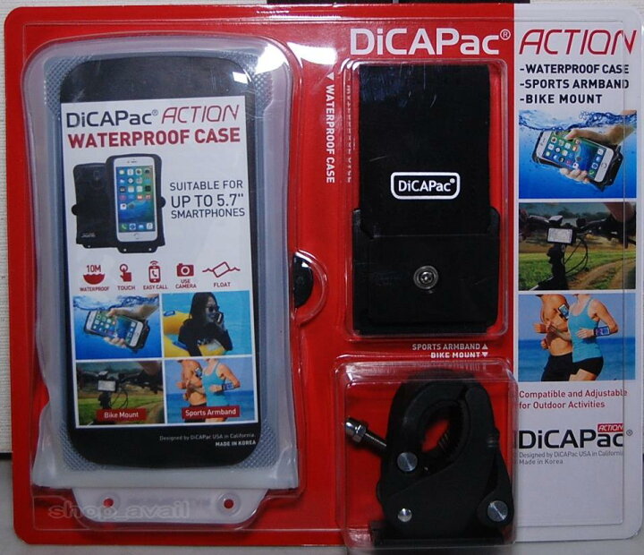 IPX8 防水スマホケース 5.7インチまで対応 DiCAPac ACTION ディカパックアクション C2A 防水ケース スマホ防水ケース 防水携帯ケース スマートフォン IPX8防水 スマホ防水ケース スマートフォン 防水 スマホケース Shopアベイル ANDESIR 防水スマホケース ピンク フラミンゴ