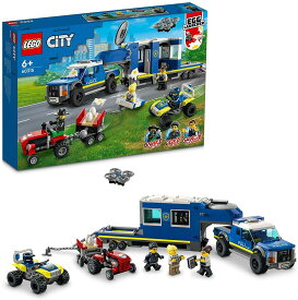 レゴ シティ ポリストラック指令本部 (脱走編) 60315 6才以上　LEGO CITY ブロック おもちゃ 知育玩具 レゴブロック レゴジャパン 男の子 警察 シリーズ セット ス 乗り物 トラック 泥棒 脱走