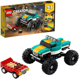 LEGO レゴ クリエイター モンスタートラック 31101　レゴブロック 知育玩具 男の子 ブロック 3in1 おもちゃ ホビー 子供 こども
