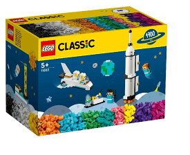 レゴ クラシック アイディアパーツ スペースミッション 11022　LEGO CLASSIC ブロック 知育玩具 おもちゃ ホビー 男の子 女の子 レゴブロック アイデア ボックス パーツ プレゼント 宇宙 ロケット スペースシャトル 5歳以上