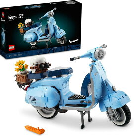 レゴ ベスパ125 10298　LEGO 大人レゴ 組み立てセット ブロック おもちゃ 知育玩具 レゴジャパン 男の子 女の子 大人 バイク 乗り物 リアル 模型 クラッシック スクーター イタリア