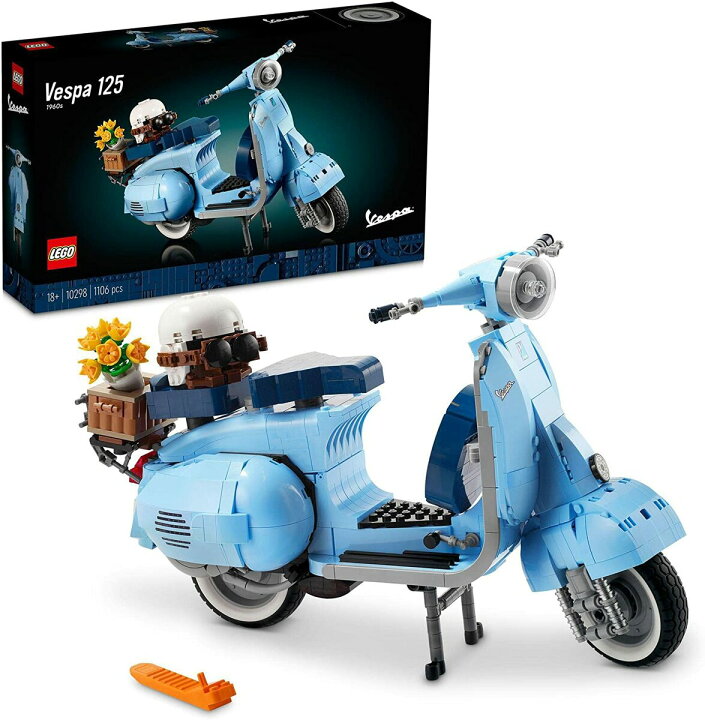 楽天市場】レゴ ベスパ125 10298 LEGO 大人レゴ 組み立てセット 