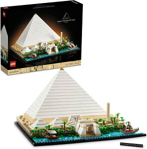 LEGO ���S �A�[�L�e�N�`���[ �M�U�̑�s���~�b�h 21058�@18�Έȏ� �u���b�N �m��ߋ� ���S�W���p�� ��l �I�g�i���S �C���e���A �f�B�X�v���C ���z ���s �f�U�C�� �s���~�b�h �Ñ� �_�� ���j