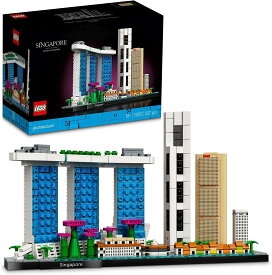 レゴ アーキテクチャー シンガポール 21057　18歳以上 ブロック 知育玩具 lego レゴジャパン 大人 オトナレゴ インテリア ディスプレイ 建築 旅行 デザイン マリーナベイサンズ 観光 名所 アーキテクチャ 街並み 海外