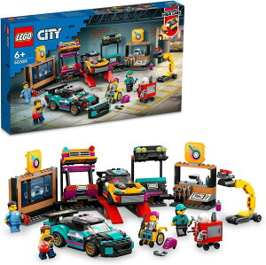 LEGO レゴ シティ カスタムカーショップ 60389 6才以上 LEGO CITY ブロック おもちゃ 知育玩具 レゴブロック レゴジャパン 男の子 女の子 工場 車 乗り物 カスタム 機械 メンテ 改造