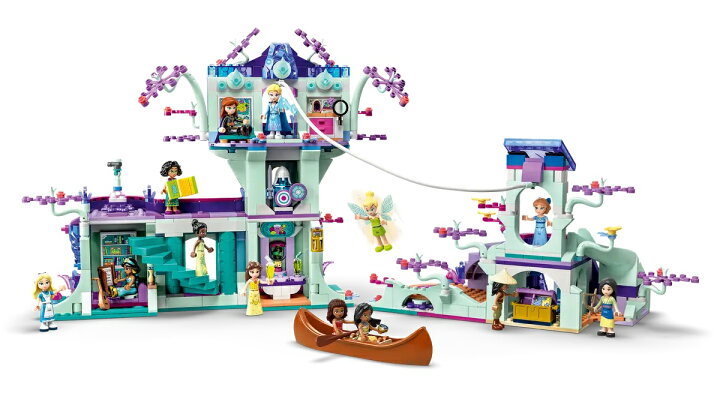 楽天市場】LEGO レゴ ディズニープリンセス まほうのツリーハウス 