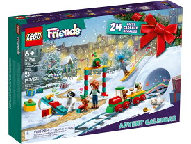 レゴ フレンズ アドベントカレンダー 41758　2023 6才～ LEGO Friends Advent Calendar ブロック フレンズ おもちゃ ペット 動物 クリスマス カウントダウン プレゼント ギフト 限定 男の子 女の子 24GIFTS