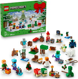 2025 レゴ マインクラフト アドベントカレンダー 21280　マインクラフト マイクラ Advent Calendar ブロック おもちゃ LEGO クリスマス カウントダウン カレンダー ギフト プレゼント 7歳〜 男の子 女の子 知育 LEGO