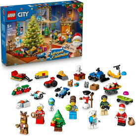 2025 レゴ シティ アドベントカレンダー 60475 5才～　LEGO CITY ブロック おもちゃ クリスマス カウントダウン カレンダー プレゼント ギフト アドベント 限定 男の子 女の子 24日日めくり ひめくり 5歳 6歳 7歳 8歳 9歳 10歳