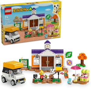 ���S �ǂ��Ԃ̐X �L��łƂ��������C�u 77052�@LEGO Animal Crossing �Ƃ����� ���C�u�X�e�[�W �L��Z�b�g �u���b�N�ߋ� �g�ݗ��Ă������� �C�V���L�����N�^�[ �ǂ��Ԃ̐X�V���[�Y ���S�A�j�N