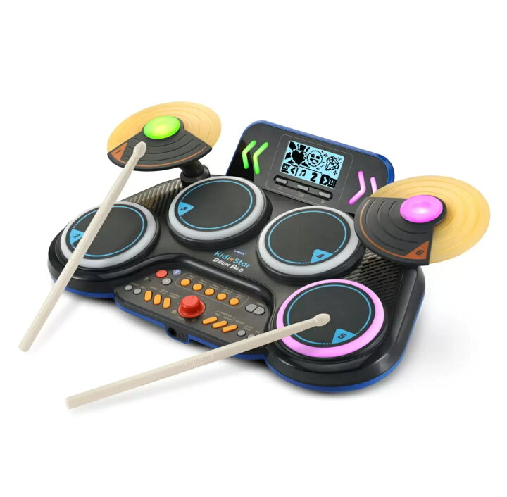 楽天市場】VTECH 電子ドラム ドラムセット おもちゃ ドラム 子ども用 