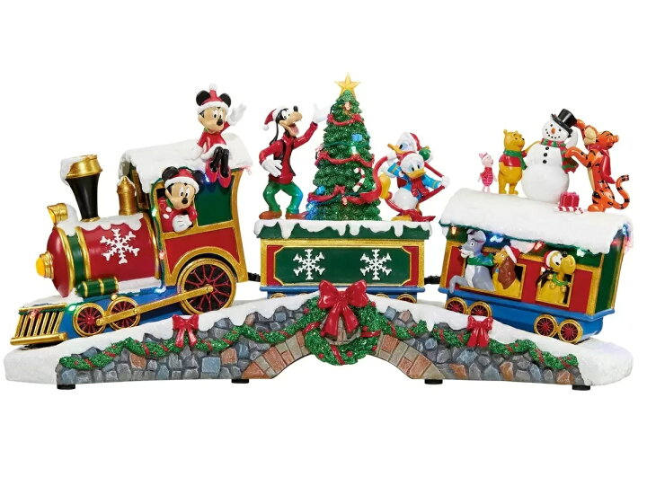 楽天市場 Disney ディズニー クリスマス トレイン サウンド付き クリスマス 置物 卓上 装飾 飾り オーナメント 雑貨 ミュージック イルミネーション ライティング Xmas デコレーション オルゴール 音楽 屋内 Shopアベイル