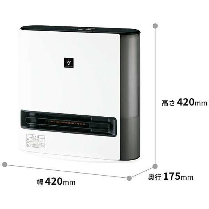 楽天市場】SHARP シャープ 加湿セラミックファンヒーター ホワイト系 