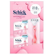 シック ハイドロシルク 本体刃付き＋替刃8個　女性用 カミソリ 替え刃 女性用カミソリ 女性用剃刀 剃刀 …