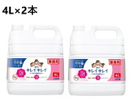 【2本】キレイキレイ 泡 4L 薬用 泡ハンドソープ　詰め替え 詰替え つめ替え つめかえ 詰替用 ハンドソー…