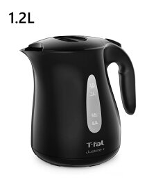 T-fal ティファール 電気ケトル 1.2L ブラック ジャスティンプラス KO4908JP　Tfal 湯沸しケトル 電気ポット 湯沸かし器 湯沸し 電気 ケトル やかん ポット お茶 紅茶 ドリップ コーヒー おしゃれ シンプル モダン 新生活 デザイン