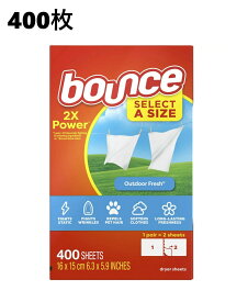 バウンス ドライヤーシート 400枚　柔軟剤シート P&G 乾燥機用 柔軟剤 柔軟剤シート 乾燥機柔軟剤 バランスシート 柔軟シート 乾燥機用柔軟剤 乾燥機