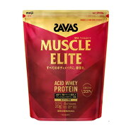 ザバス マッスルエリート ココア味 2100g　SAVAS ホエイプロテイン タンパク質 植物性 置き換え 女性 男…