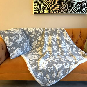 BIELLA FABRICS rGt@ubN {ChE[ uPbg Ђ| tBI[ O[ C^A 100×140cm g y v RR ԕ  ؂₩ Mtg