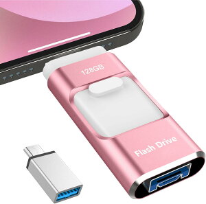 ypAvsv 2024NVNz4in1 iPhoneΉ USB 128GB Avsv  obNAbv iPadΉ usb[ ʐ^ۑ XCh iOS/Type-C/USB/Micro USB f[^ڍs OtUSB X}z/P