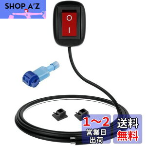 yzKILIGEN 12V-110V/10A SPST ԂH`̃y[Xg^Cṽ{^XCb`AtHOhCrOCgAlICgALEDCgo[p̃It/IXCb`i1mCtj