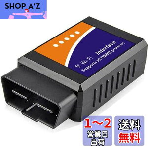 yzRunbod ELM327 OBD2 ff@ OBD2 XLc[ V1.5 Wi-Fi  ̏ff@ iPhone-IOS/AndroidɓKp OBD2`͈͓̎ԎɑΉ ݒuȒPԂECUAvŃ`FbN Bluetoothɂ͑Ή