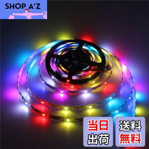 yzALITOVE WS2812B LEDe[vCg 5050 RGB SMD h[tJ[ F LEDe[v ʂɃAhXw\ ؒf\ C~l[V LEDCg 5m 150sNZF h PCB DC 5V