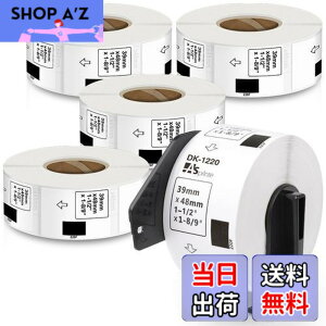 �y���������z�H�i�\���p���x�� 39mm x 48mm 620��/�� DK-1220 DK 1220 ���M�X�e�b�J�[�� ���x���v�����^�[ QL-800 QL-820NWB QL-700 QL-550 QL-720NW QL-650TD 5���[���Z�b�g�A�u���U�[Brother�ƌ݊����̂��� DK���x�� 