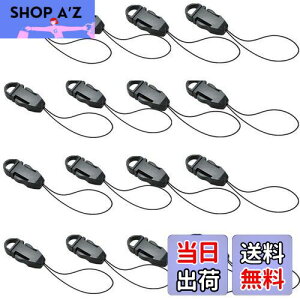 【送料無料】Kingsie ストラップ パーツ 50個セット 黒 名札 ネームタグ 携帯ストラップ 取り外し可能 手作りストラップパーツ