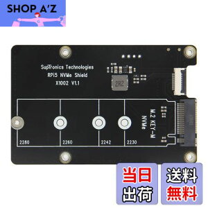 yzGeekworm X1002 V1.1 PCIe NVMe M.2 SSD 2280g{[hARaspberry Pi 5ɓKp